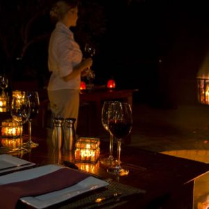 South Africa Honeymoon Packages Thornybush Game Reserve Dining 7