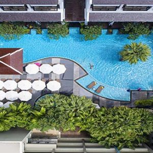 Thailand Honeymoon Packages Centara Anda Dhevi Resort & Spa Krabi Aerial View Of Swimming Pool