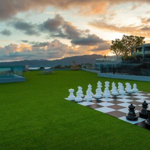 Thailand Honeymoon Packages Crest Resort And Pool Villas, Phuket Chess At Diva Sky Lounge