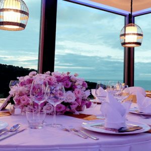 Thailand Honeymoon Packages Crest Resort And Pool Villas, Phuket Dining With A View