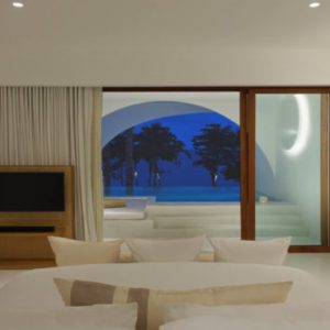 Thailand Honeymoon Packages SALA Samui Chaweng Beach Resort Oceanfront Balcony Pool Suite3