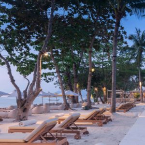 Thailand Honeymoon Packages SALA Samui Chaweng Beach Resort Private Beach BBQ