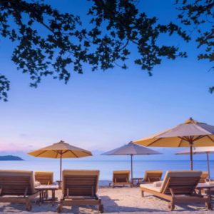 Thailand Honeymoon Packages SALA Samui Chaweng Beach Resort Private Beach BBQ1