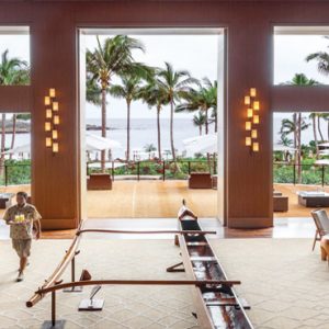 Hawaii Honeymoon Packages Four Seasons Resort Lanai Lobby Bar