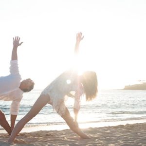 Hawaii Honeymoon Packages Four Seasons Resort Lanai Yoga On The Beach