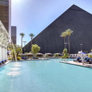 Las Vegas Honeymoon Packages Luxor Hotel & Casino Pool1