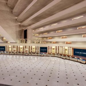 Las Vegas Honeymoon Packages Luxor Hotel & Casino Reception And Lobby Area