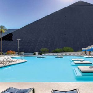 Las Vegas Honeymoon Packages Luxor Hotel & Casino South Pool View