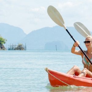 Phuket Honeymoon Packages TreeHouse Villas Couple Kayaking