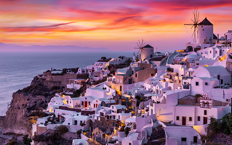 10 Best Places To See The Sun Set Around The World Blog Santorini, Greece