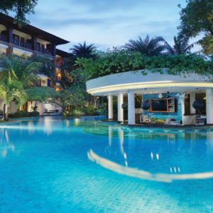 Bali Honeymoon Packages Padma Resort Legian Lagoon Pool Bar