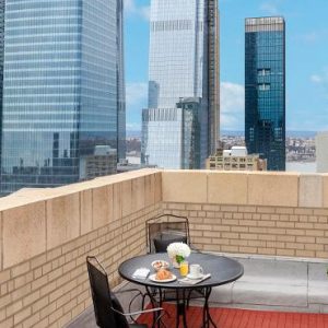 New York Honeymoon Packages The New Yorker, Wyndham Queen Terrace Suite1