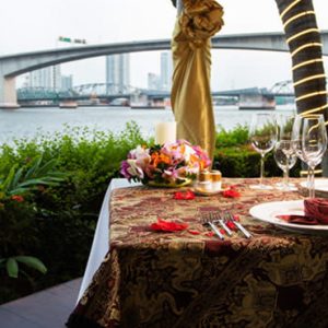 Thailand Honeymoon Packages Anantara Riverside Bangkok Resort Dining By Design