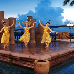 Thailand Honeymoon Packages Anantara Riverside Bangkok Resort Riverside Terrace Performance