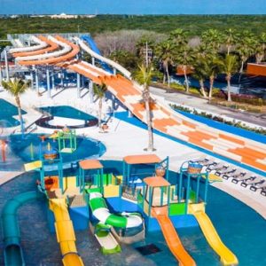 Mexico Honeymoon Packages Hard Rock Hotel Riviera Maya Rockaway Bay Waterpark Aerial View