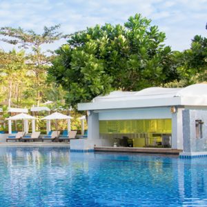 Thailand Honeymoon Packages Dusit Thani Krabi Beach Resort Malati Pool Bar