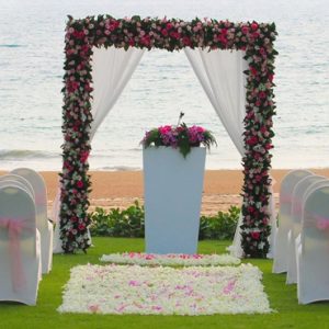 Thailand Honeymoon Packages Dusit Thani Krabi Beach Resort Wedding Theme Setup
