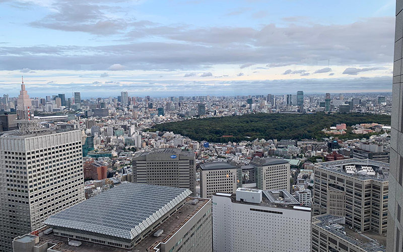 Abbies Japan Trip Day 4 Tokyo, Observation Deck