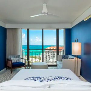 Bahamas Honeymoon Packages Grand Hyatt Baha Mar Ocean View Deluxe King Bedroom View