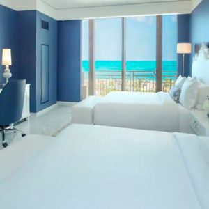 Bahamas Honeymoon Packages Grand Hyatt Baha Mar Ocean View Deluxe Queen Bedroom View 2