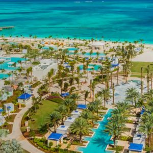 Bahamas Honeymoon Packages Grand Hyatt Baha Mar One Bedroom Ocean View Residence Deluxe With One King Bed (West Tower, Deluxe) View