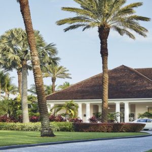 Bahamas Honeymoon Packages The Ocean Club, A Four Seasons Resort Hotel Entrance