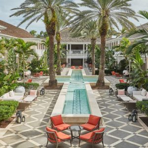 Bahamas Honeymoon Packages The Ocean Club, A Four Seasons Resort Lush Hartford Courtyard