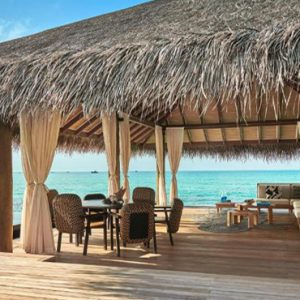 Maldives Honeymoon Packages Fairmont Maldives Sirru Fen Fushi Three Bedroom Water Sunset Villa5