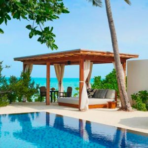 Maldives Honeymoon Packages Fairmont Maldives Sirru Fen Fushi Two Bedroom Beach Sunset Villa 3