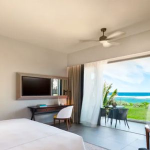 Mauritius Honeymoon Packages Anantara Iko Mauritius Resort & Villas Deluxe Ocean View Room Bedroom View