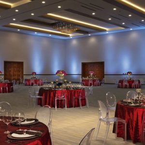Mexico Honeymoon Packages Secrets Puerto Los Cabos Golf & Spa Resort Indoor Wedding Reception Setup