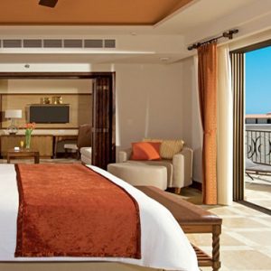 Mexico Honeymoon Packages Secrets Puerto Los Cabos Golf & Spa Resort Master Suite Ocean View Bedroom