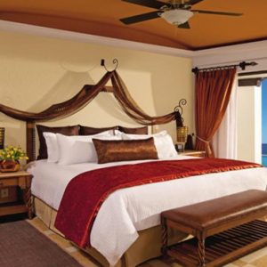 Mexico Honeymoon Packages Secrets Puerto Los Cabos Golf & Spa Resort Master Suite Swim Out Ocean View Bedroom