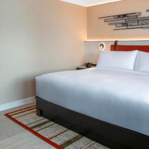 Thailand Honeymoon Packages DoubleTree By Hilton Bangkok Ploenchit King Premium Room Bedroom 2
