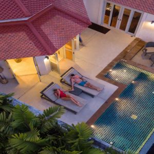 Thailand Honeymoon Packages Amatara Wellness Resort Couple Relaxing By Pool