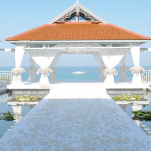 Thailand Honeymoon Packages Amatara Wellness Resort Wedding Setup