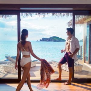 Antigua Honeymoon Packages Royalton Antigua Chairman Overwater Bungalows Bedroom View