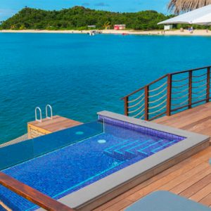 Antigua Honeymoon Packages Royalton Antigua Chairman Overwater Bungalows Pool