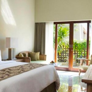 Bali Honeymoon Package Sudamala Suites & Villas Deluxe Garden Suite Bedroom