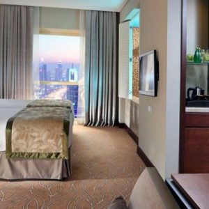 Dubai Honeymoon Packages Millennium Plaza Hotel Dubai Family Room Bedroom 2