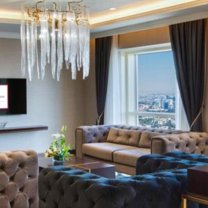 Dubai Honeymoon Packages Millennium Plaza Hotel Dubai Presidential Suite Living Room