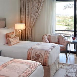Dubai Honeymoon Packages Palazzo Versace Dubai Three Bedroom Residence Bedroom 2