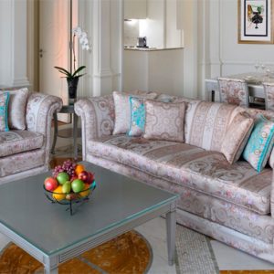Dubai Honeymoon Packages Palazzo Versace Dubai Two Bedroom Residence Living Room