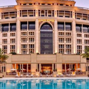 Dubai Honeymoon Packages Palazzo Versace Dubai Pool Exterior