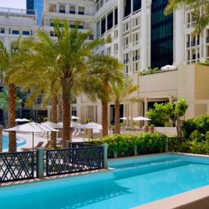 Dubai Honeymoon Packages Palazzo Versace Dubai Pool Exterior2