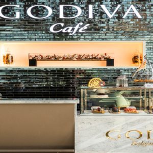 Dubai Honeymoon Packages Rixos Premium Dubai GODIVA Cafe Restaurant