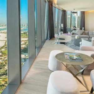 Dubai Honeymoon Packages Rixos Premium Dubai Premium 2 Bedroom Suite Living View 1