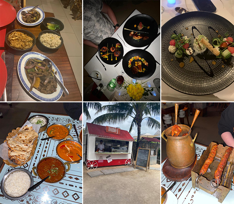 Emily's Mauritius And Dubai Holiday Review Restaurant And Taba J In Mauritius