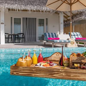 Maldives Honeymoon Packages Sun Siyam Iru Veli Beach Suite With Pool Exterior With Pool