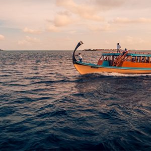 Maldives Honeymoon Packages Sun Siyam Iru Veli Dhoni Boat